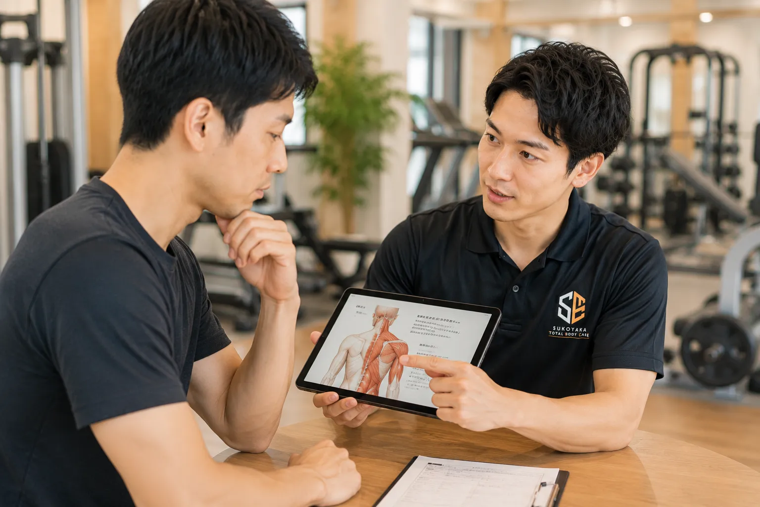 あなたに合った改善方法を提案する様子